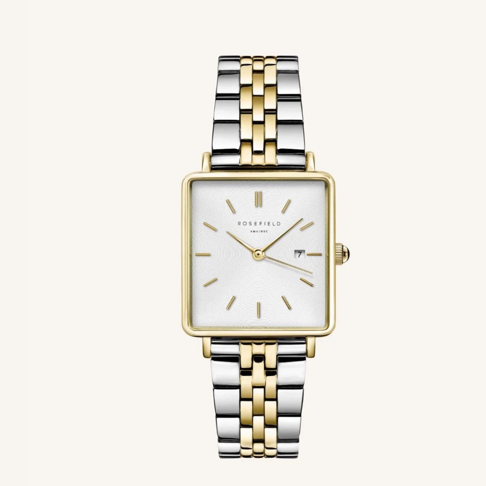 Rosefield Gold and Silver Women's Watch